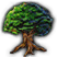 Woodcutting icon
